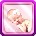 cute baby android application logo